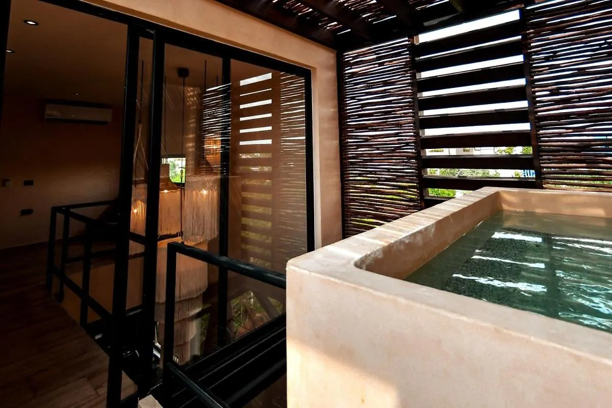 A Double-Height Apartment With A Private Pool Tulum Mexikó